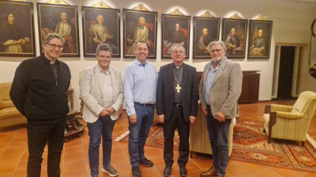 Kennismaking bisschop Mgr. dr. Ron van den Hout